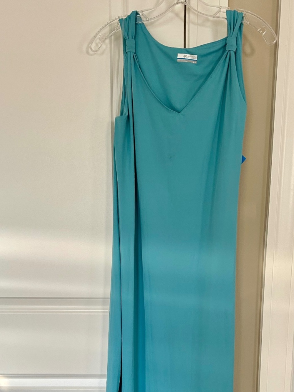 Columbia Women’s Chill River Midi Dress NWT Sz Large 12-14 Turquoise